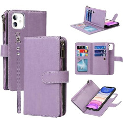 Étui CASECO IPhone 14 tui porte-feuille mauve pour iPhone 14 Mauve