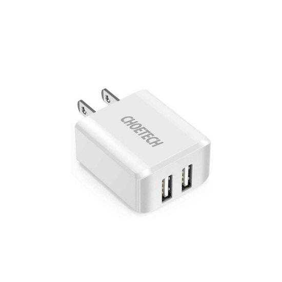 Chargeur CHOETECH 2A BLANC