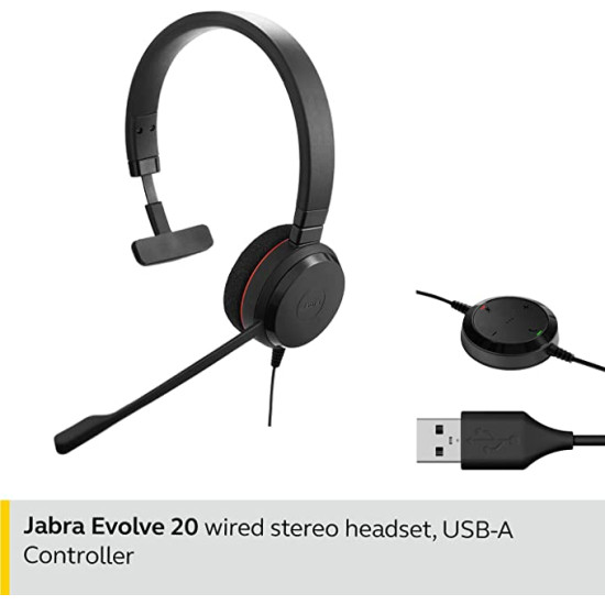 Écouteur Jabra JABRA EVOLVE 20 UC MONO