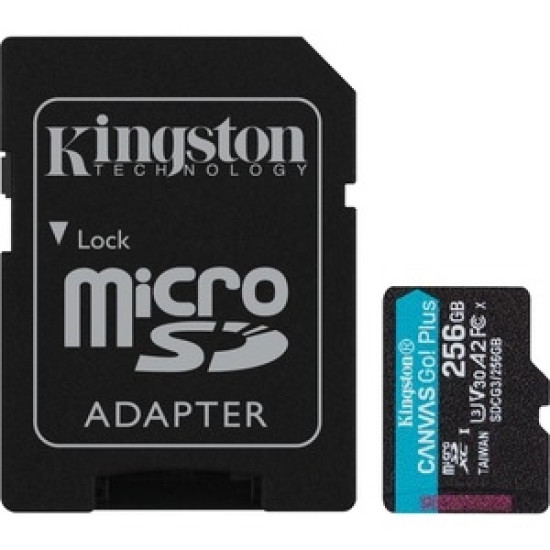 Carte mémoire Micro-SDXC-170R Kingston SD 256 Go