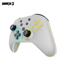 Console NuRIVAL Neuf Blanc Manette Switch Hall Effect Sans-fil